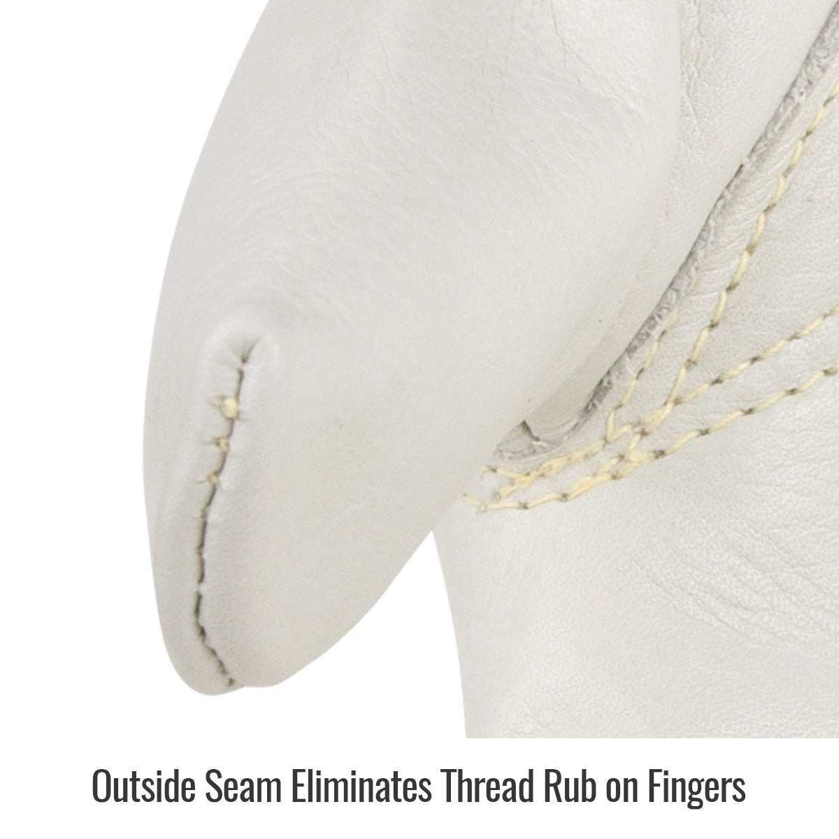 Revco 87K Grain Cowhide Palm Drivers Glove with Split Cowhide Back, Kevlar® Stitched thumb seam