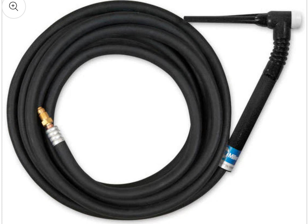 Welder Torch Head Body Kit For WP-17 Series TIG Welding - Easy Install, Air Cooled, 150A Max