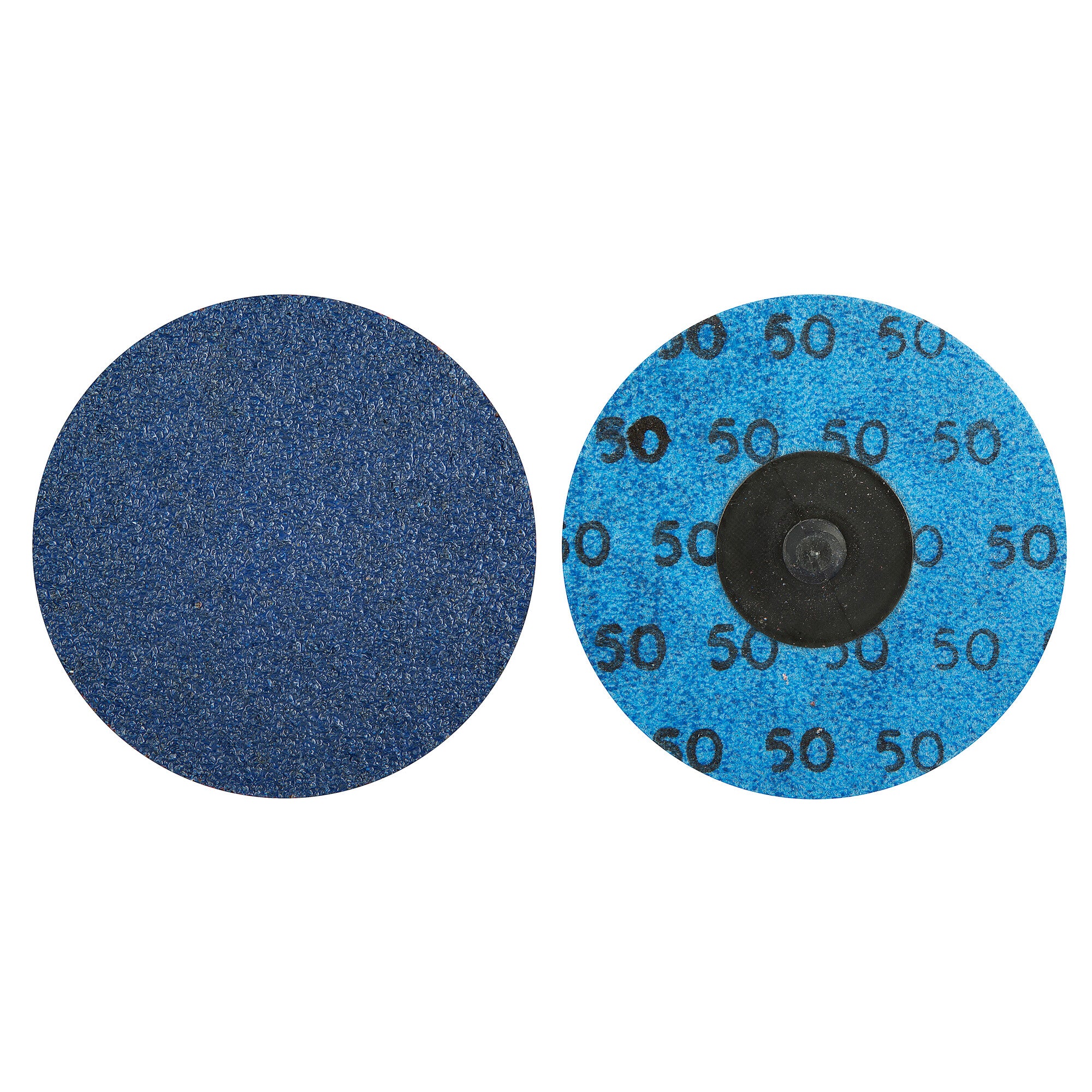 Norton 3 In. BlueFire Quick-Change Cloth Disc Type III 50 Grit R884P ZA