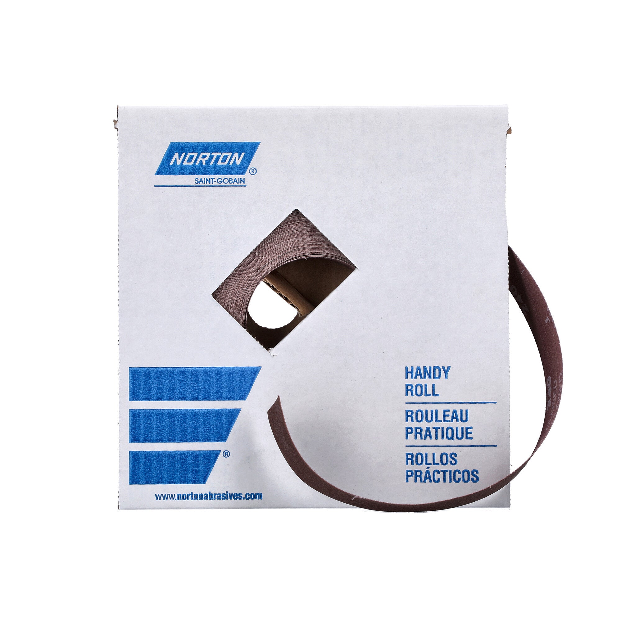 Norton 1-1/2 In. x 50 Yd. Metalite Cloth Roll P240 Grit K225 AO