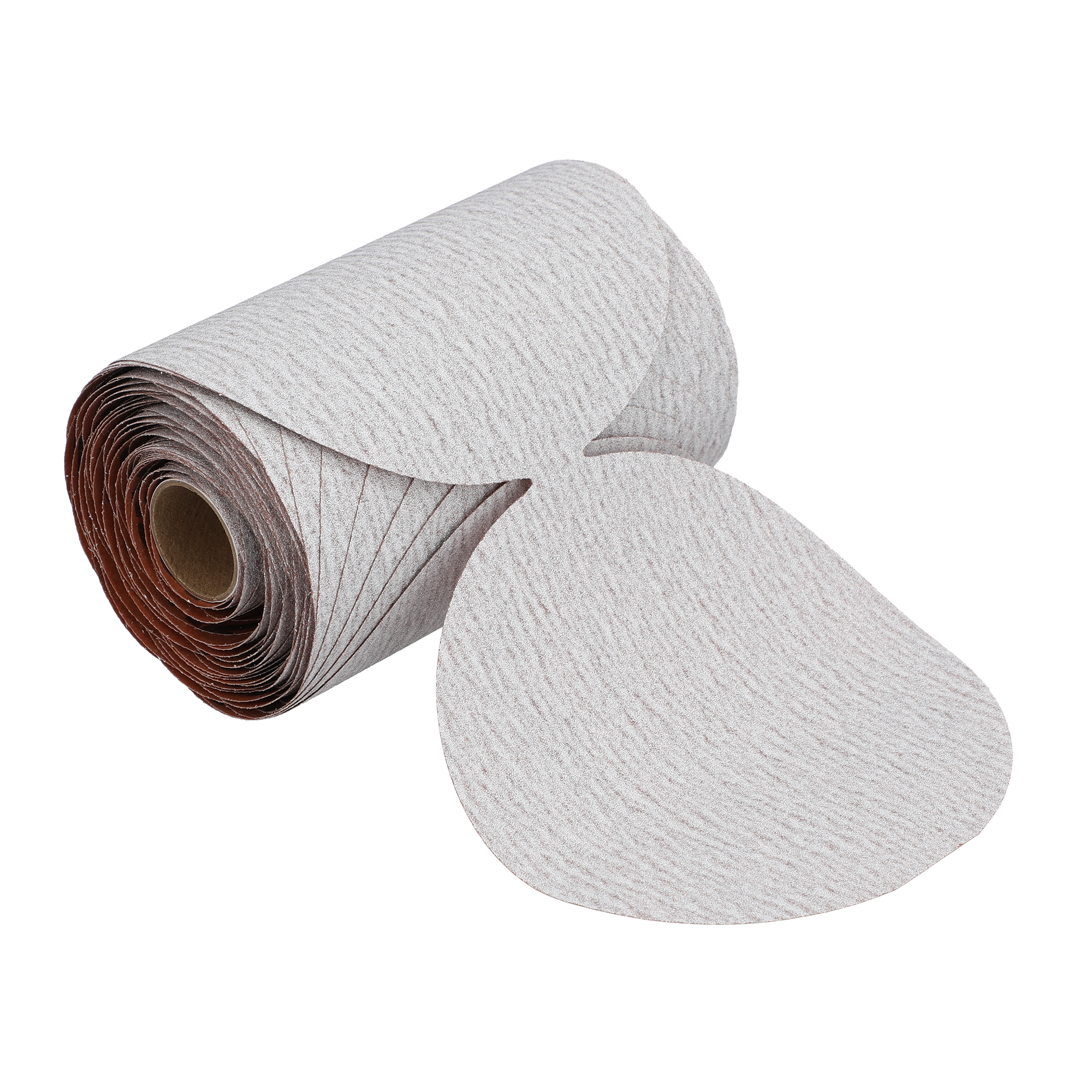 Norton 5 In. A275OP No-Fil Paper PSA Disc Roll P150 Grit A275 AO