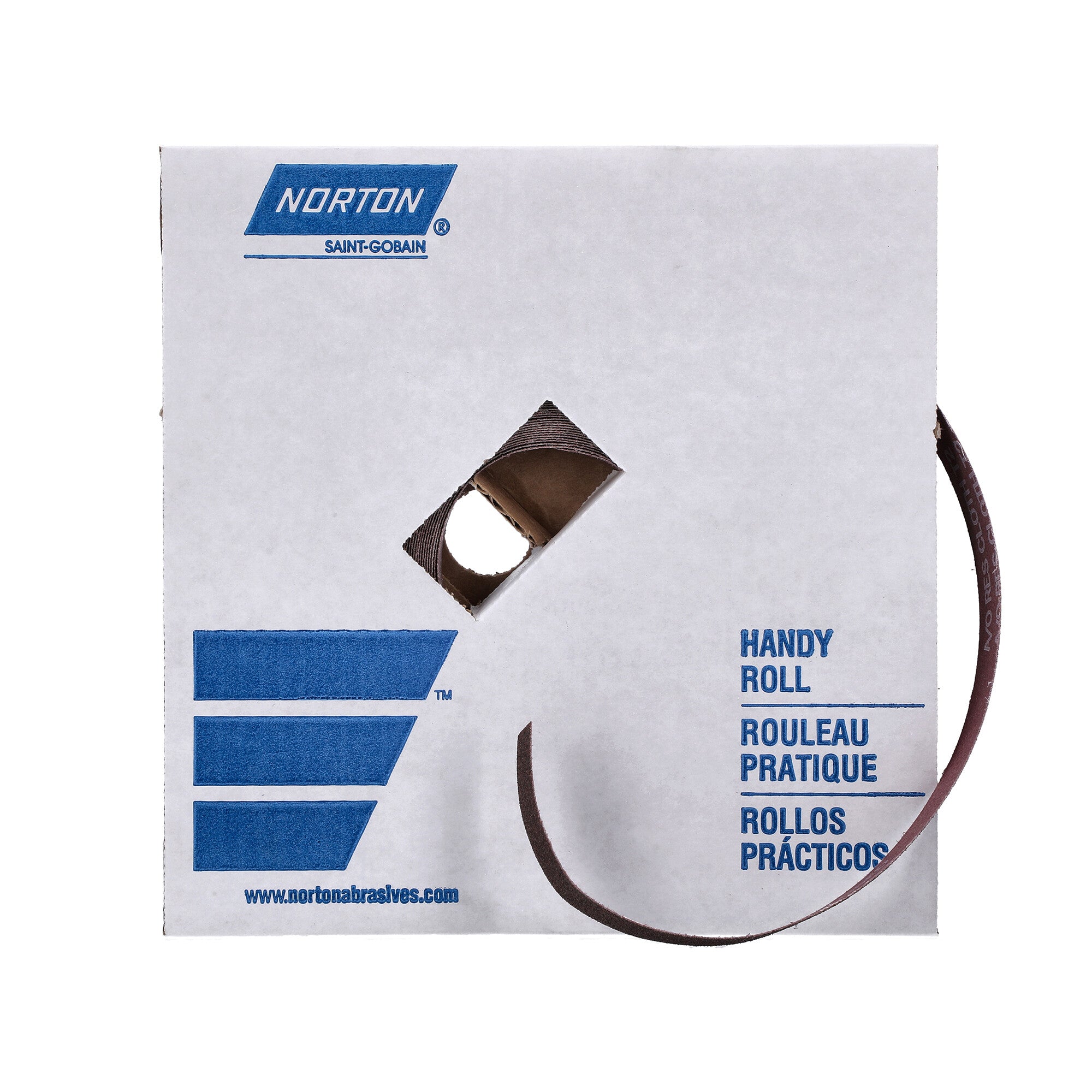 Norton 1 In. x 50 Yd. Metalite Cloth Roll P80 Grit K225 AO