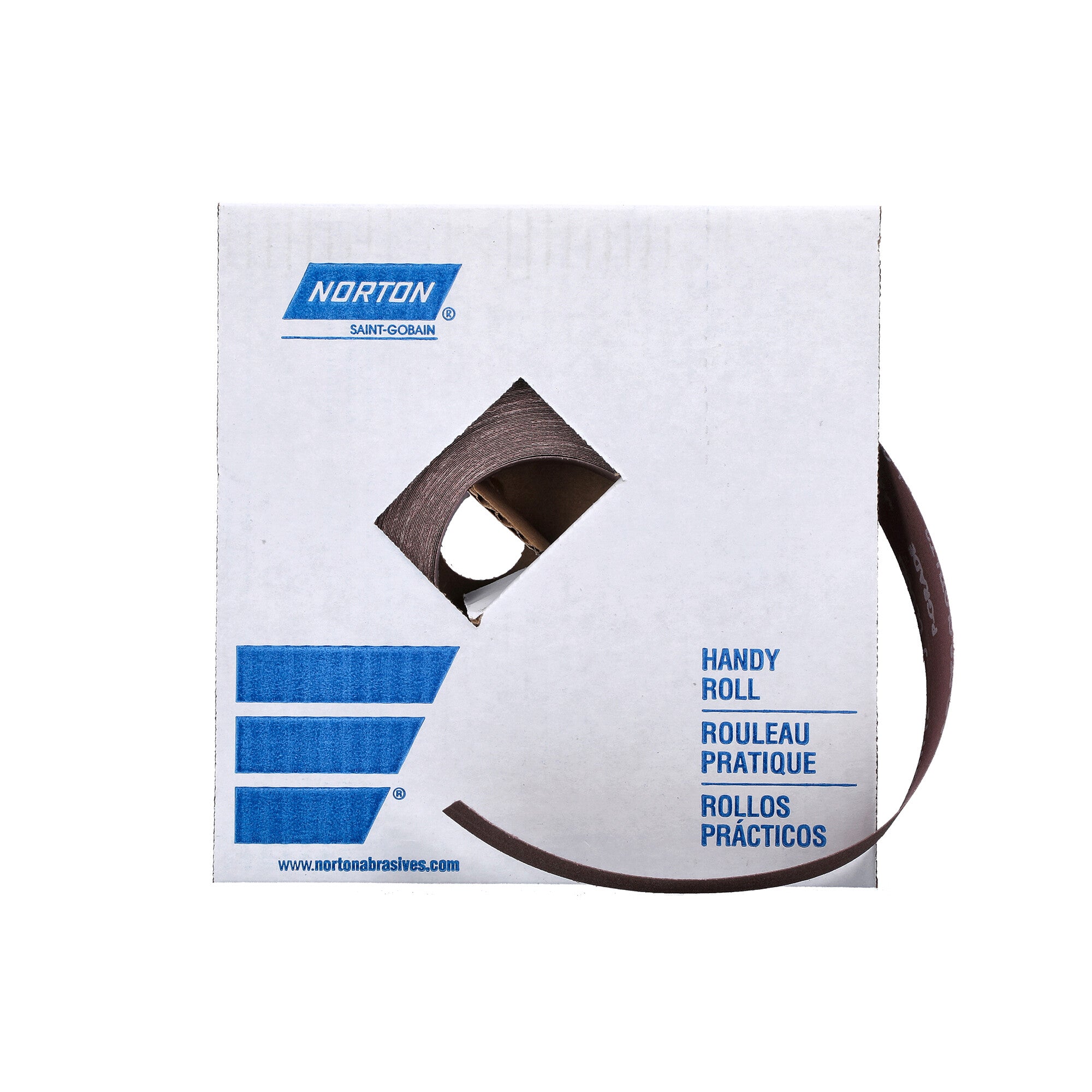 Norton 1-1/2 In. x 50 Yd. Metalite Cloth Roll P180 Grit K225 AO