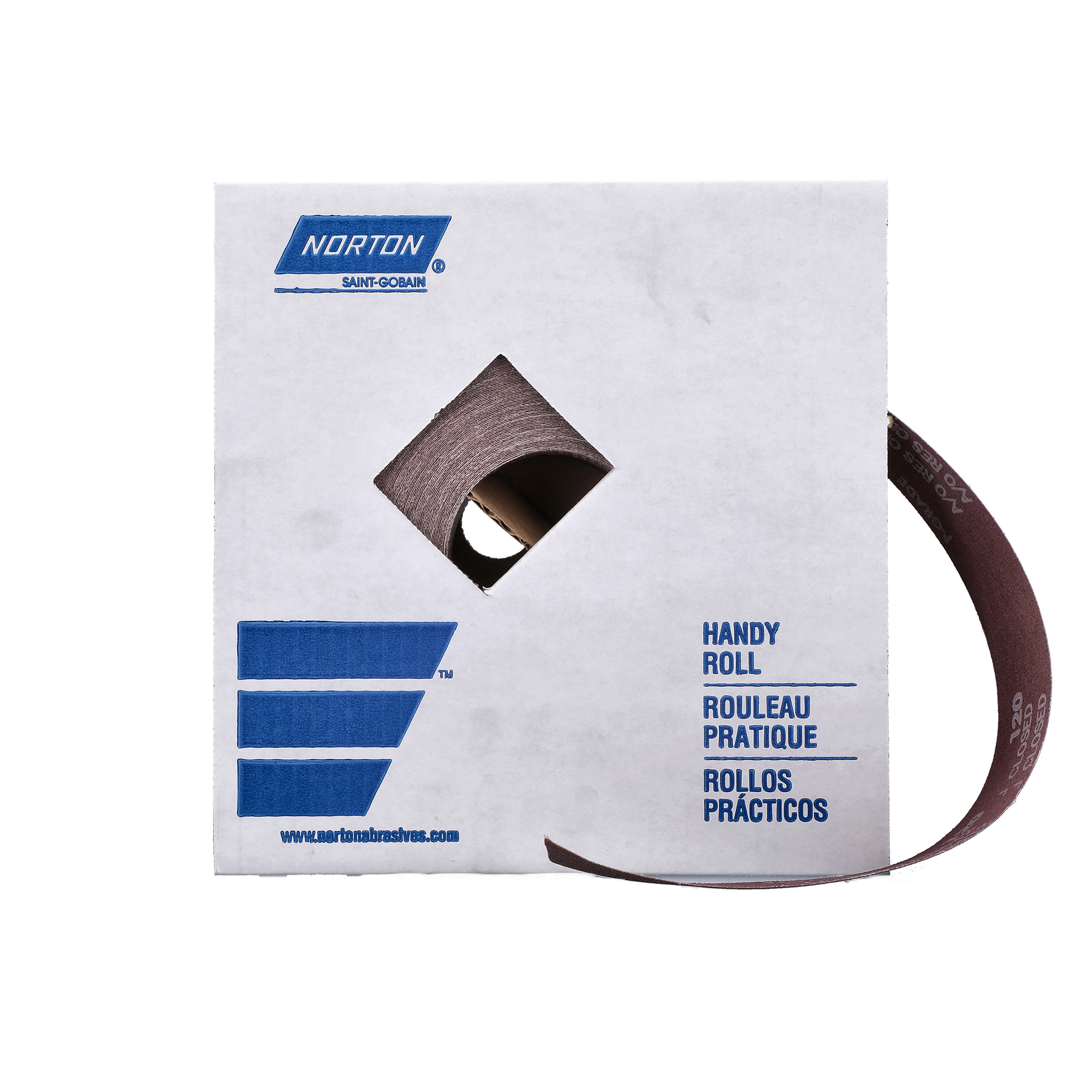 Norton 2 In. x 50 Yd. Metalite Cloth Roll P120 Grit K225 AO