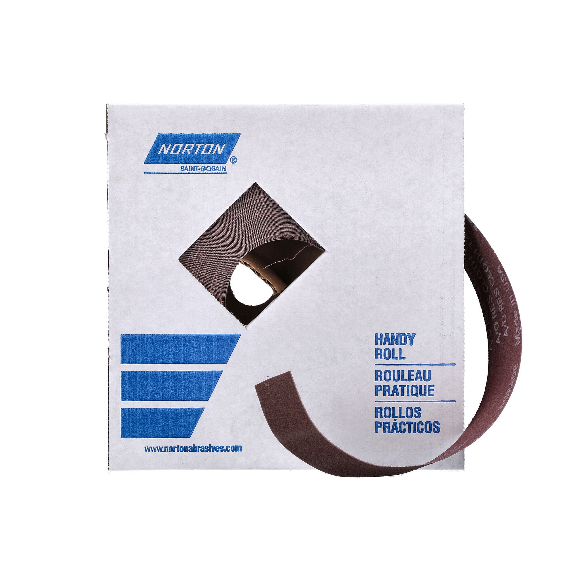 Norton 2 In. x 50 Yd. Metalite Cloth Roll P180 Grit K225 AO