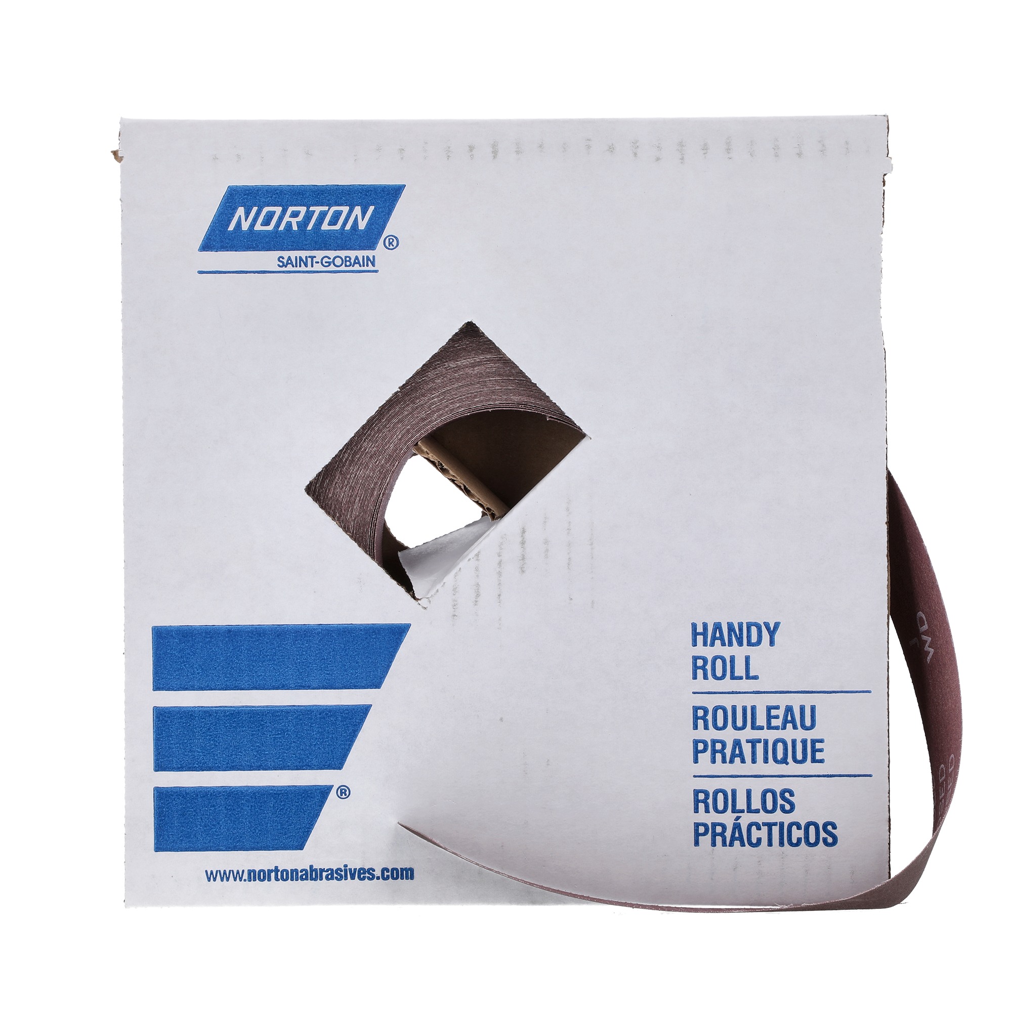 Norton 1-1/2 In. x 50 Yd. Metalite Cloth Roll P400 Grit K225 AO