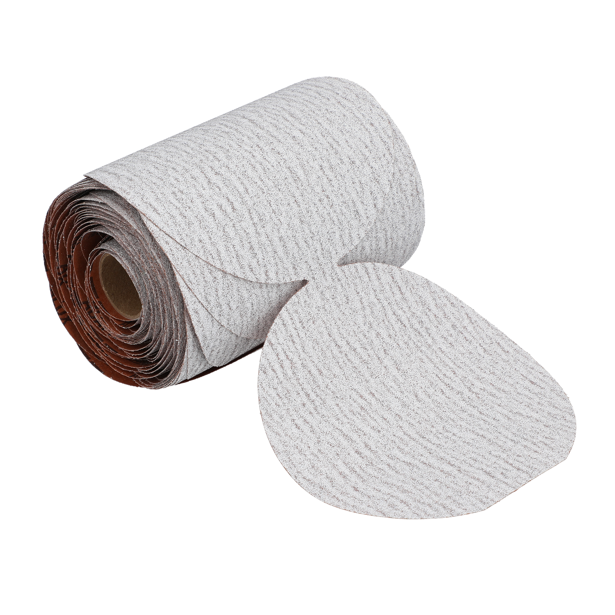 Norton 5 In. A275OP No-Fil Paper PSA Disc Roll P100 Grit A275 AO