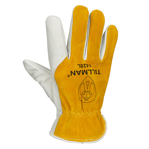 Tillman 1428 Top Grain/Split Cowhide Drivers Gloves back