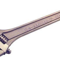 ampco-safety-tools-w-71-adjustable-end-wrenches,-8-in-long,-1-1/8-in-opening,-corrosion-resistant