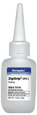 permatexƒ?-70144-zipgrip-gpe-3-cyanoacrylate-adhesives,-5-oz,-bottle,-clear
