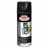 krylon-k01602a00-interior/exterior-industrial-maintenance-paints,-12-oz-aerosol,-ultra-flat-black