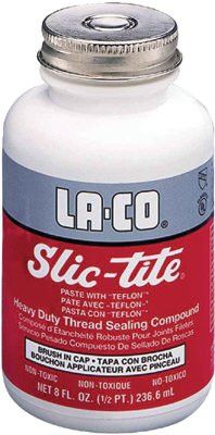 markalƒ?-42029-slic-tite-paste-thread-sealants-w/-ptfe,-1-pt-brush-in-cap,-white