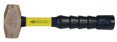 nupla-30-015-brass-sledge-hammers,-1-1/2-lb,-sg-grip-handle