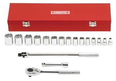 proto-j54122-torqueplus-18-piece-socket-sets,-1/2-in,-6-point