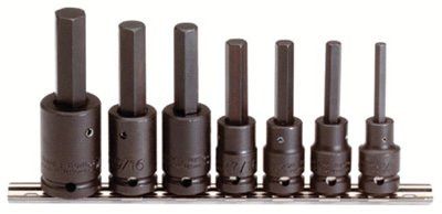 proto-j74152-7-pc.-hex-bit-impact-socket-set,-1/2-in