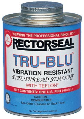 rectorseal-31431-tru-blu-pipe-thread-sealants,-1-pint-can,-blue