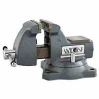 wilton-21400-machinists'-vises,-5-in-jaw,-3-3/4-in-throat,-swivel-base