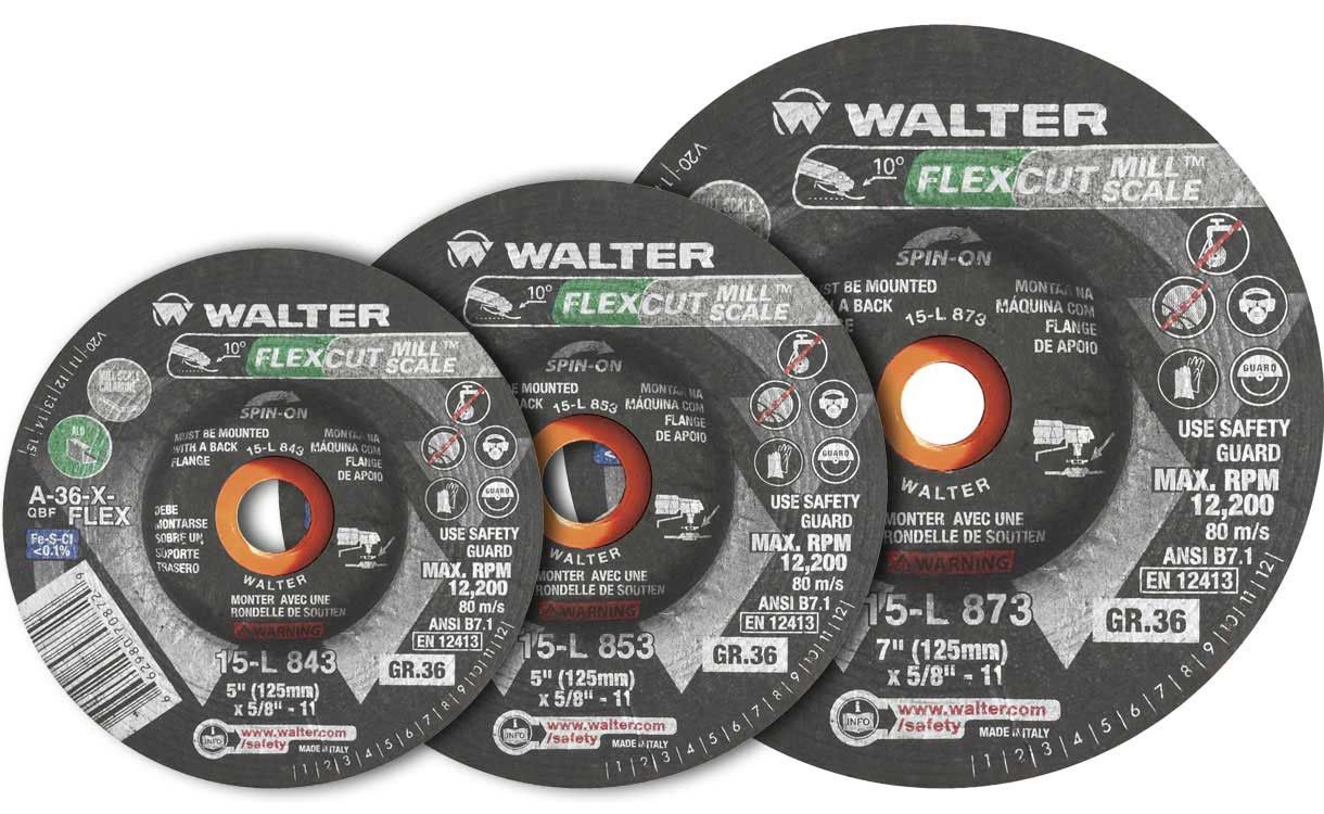 Walter 15L853 FLEXCUT MILLSCALE: 5 GR36 SPIN-ON 25 Pack