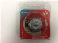 JAZ 2" Crimped Cup .012" Coated Steel 1/4" Shank