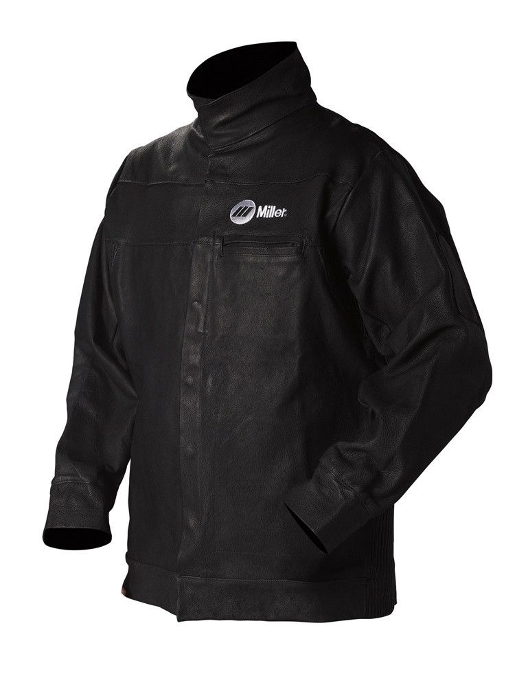 Miller Leather Welding Jacket Front