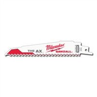 Milwaukee "Ax" 48005021 6" x 5T Wood Sawzall Blade (5 pack)