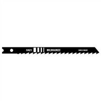 Milwaukee 48420421 4" 6T High Carbon Steel Jig Saw Blade (5 pack)