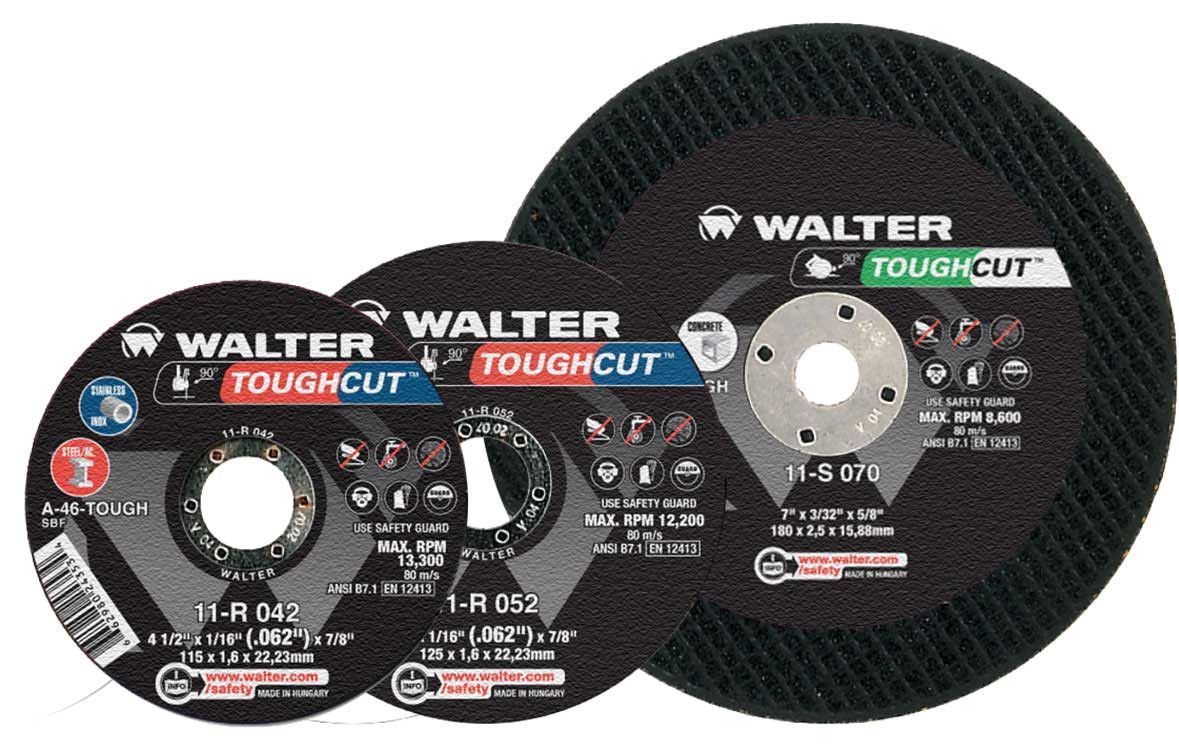 ($75.17) Walter 11-R-042 4 1/2" Toughcut™ Cut-Off Wheel
