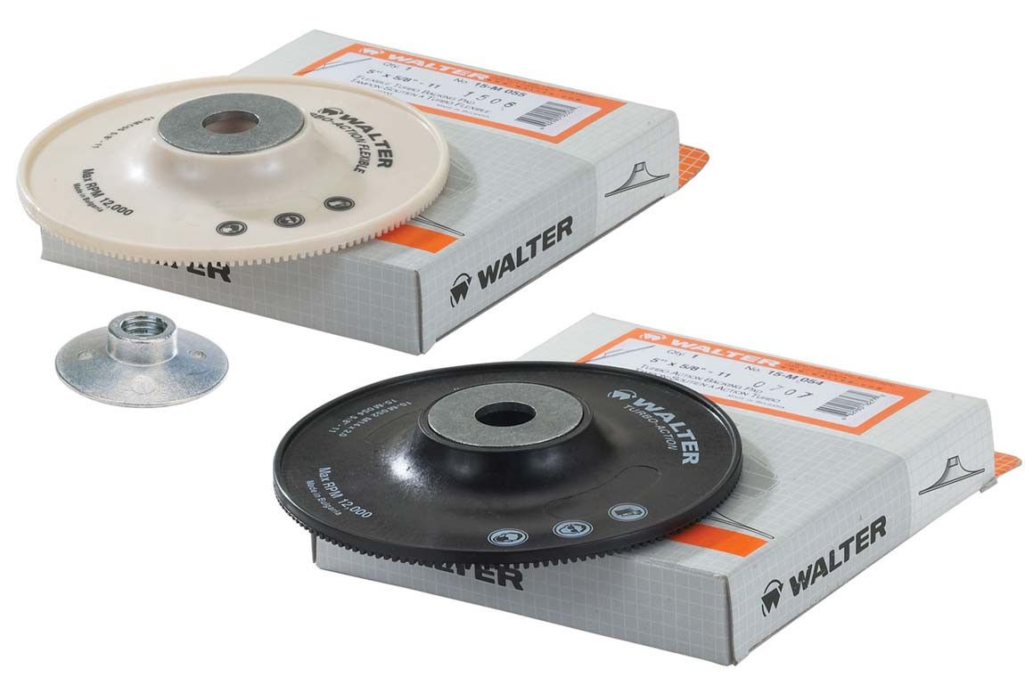 Walter 15M008 TURBO ACTION PAD: 7" WHITE 1 Pack