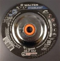 Walter 08-F-452 4-1/2" x 1/8" x 5/8-11" Grinding Wheel (25 pack)