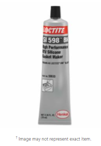 Loctite 442-234609 High Performance RTV Silicone Gasket Maker, 70 mL Tube, Black (1 Tube)