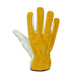 Tillman 1417 Top Grain Leather Palm & Split Leather Back Cowhide Drivers Gloves