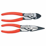 GEARWRENCH 329-82124 2 Pc PivotForce Compound Action Plier Set, 8 in (both), Steel