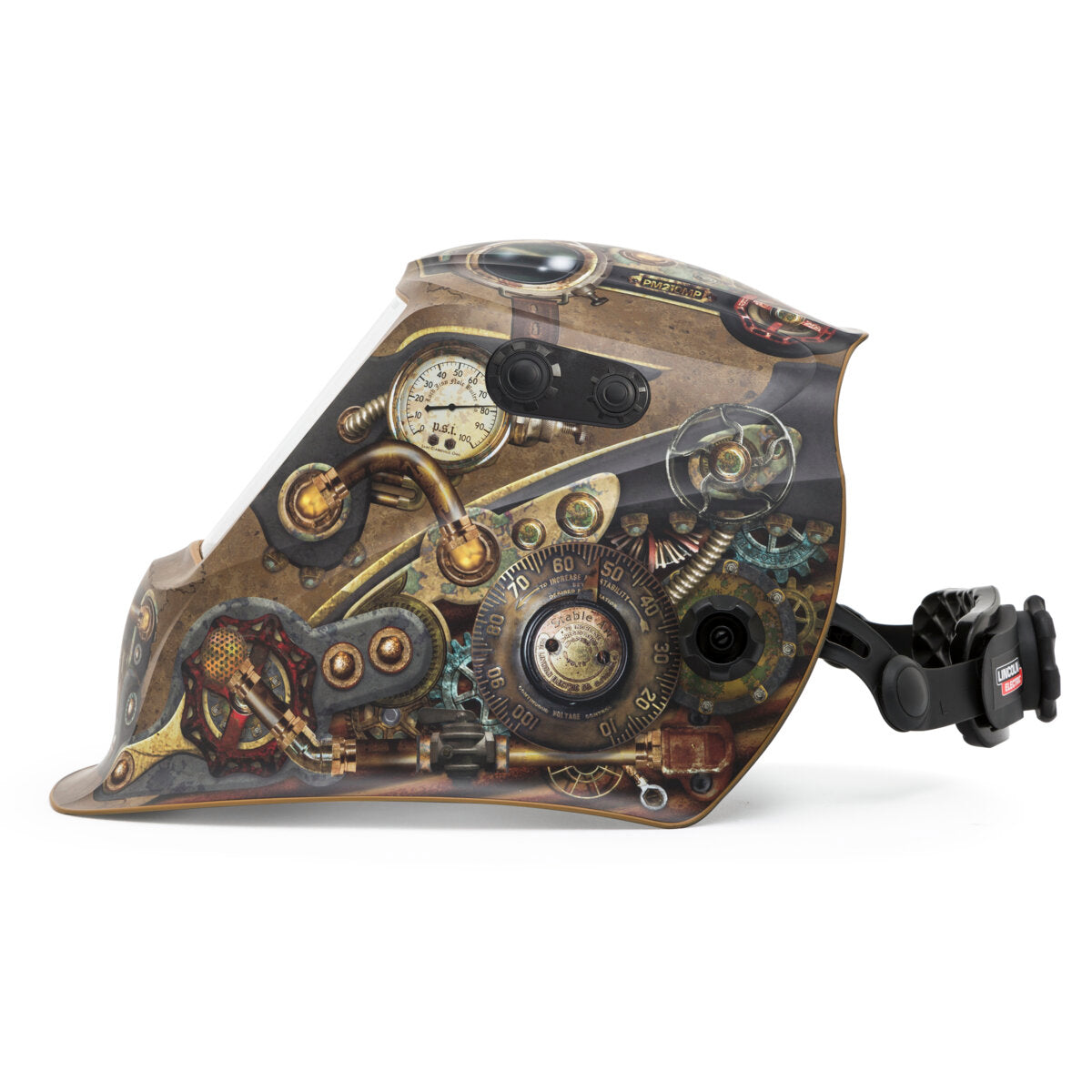 邦楽 nawoTF Lincoln Electric K3428-5 VIKING™ 3350 ADV Steampunk Welding Helmet