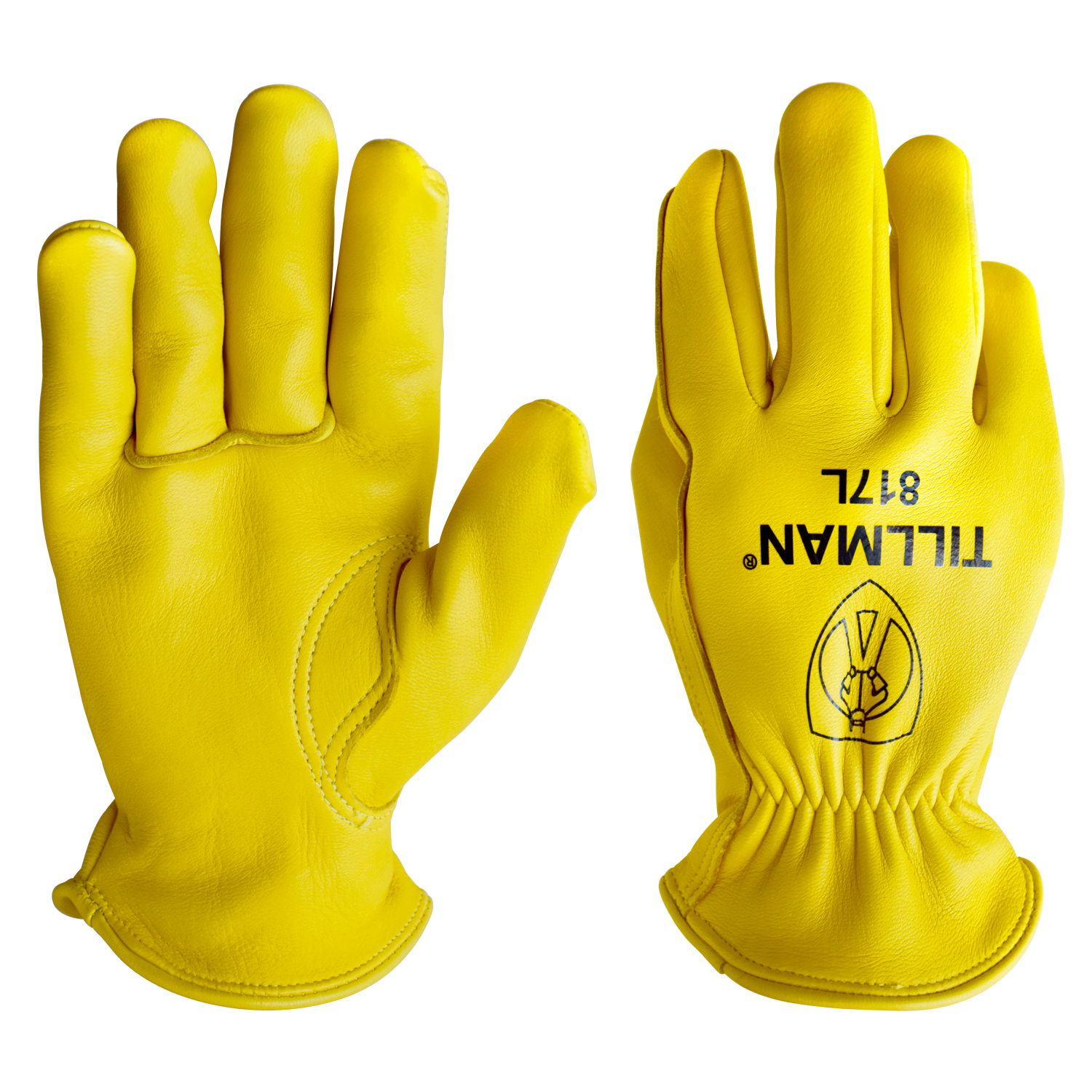 Tillman 817 Premium Top Grain Elkskin Driver Glove, Heavyweight w/ Cot