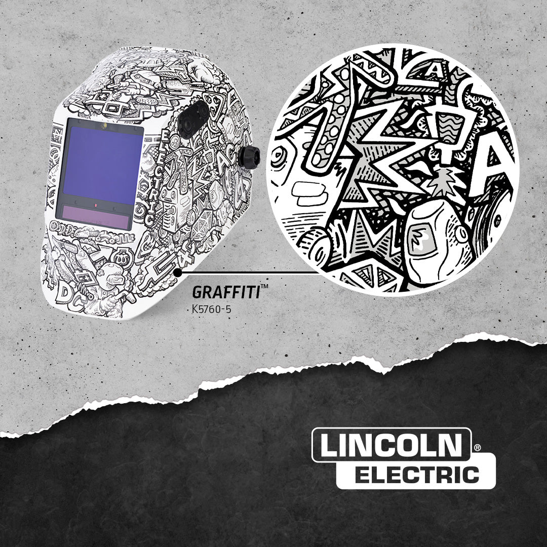 LINCOLN K5760-5 VIKING™ 3350 ADV Graffiti™ Welding Helmet