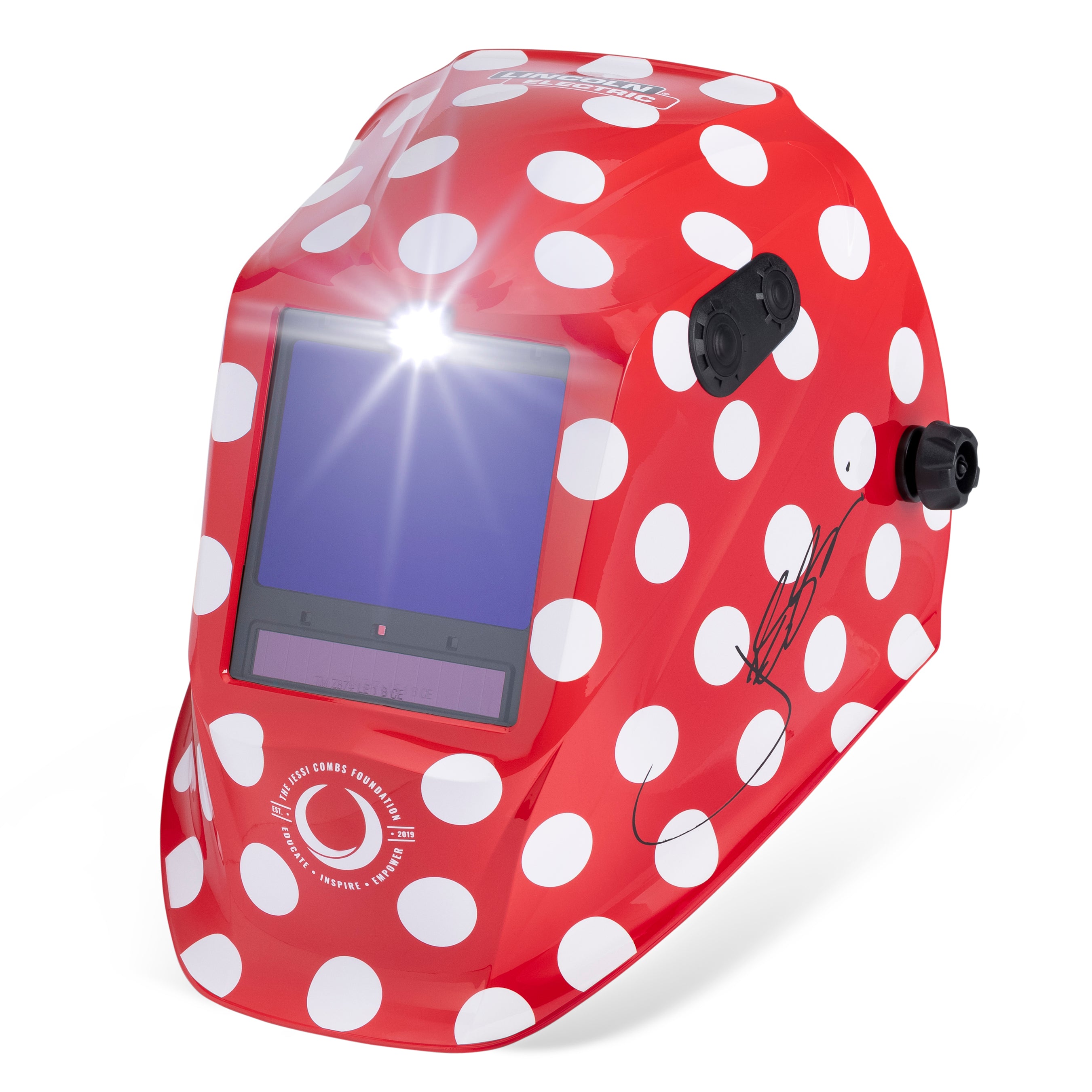 【トムページ⑤】 Lincoln K5758-5 VIKING™ 3350 ADV Jessi the Welder™ Welding Helmet