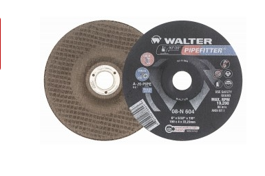 Walter 08N604 6" x 5/32" x 7/8" Pipefitter A20 Grinding Wheel