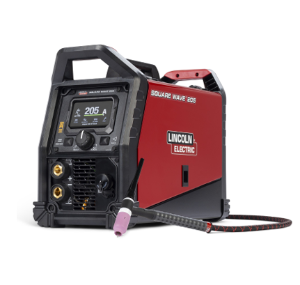 LINCOLN SQUARE WAVE 205 K5613-1 AC/DC TIG & STICK WELDER