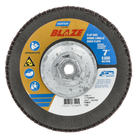 Norton 7 x 5/8 - 11 In. Blaze Fiberglass Conical Flap Disc T29 40 Grit R980P CA