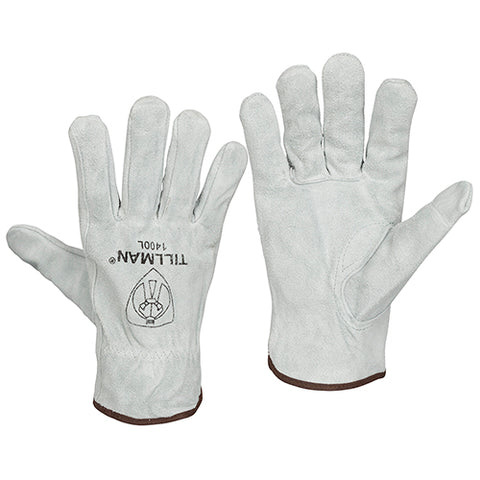Tillman 1400 Pearl Split Cowhide Drivers Gloves (1 Pair)