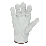 Tillman 1400 Pearl Split Cowhide Drivers Gloves palm