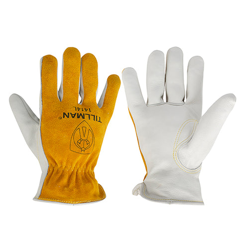Tillman 1414 Top Grain/Split Cowhide Drivers Gloves (1 Pair)