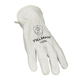 Tillman 1420 Premium Top Grain Cowhide Drivers Gloves back, angled
