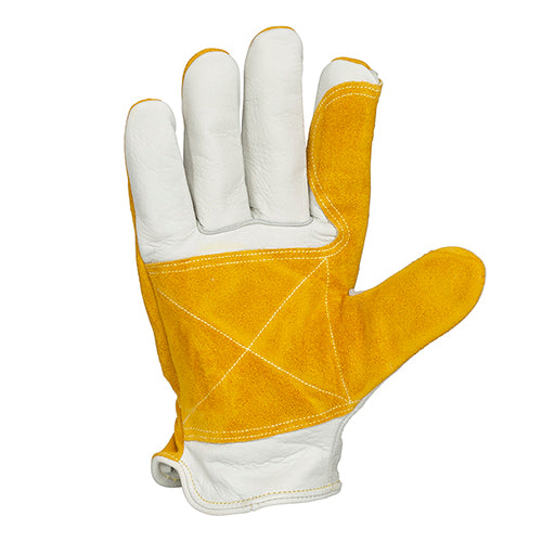 Tillman 1464 Double Palm Top Grain/Split Cowhide Drivers Gloves palm