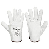 Tillman 764 Heavy Duty Top Grain Cowhide Driver Gloves palm and back