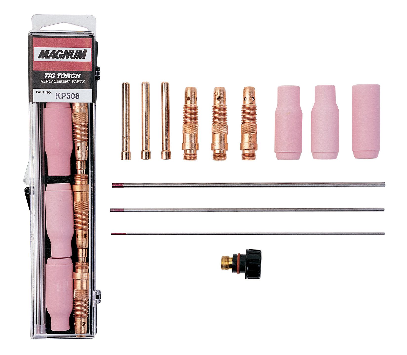 ペンミ　YUMA Lincoln KP508 PTA-17 TIG Torch Consumable Kit – weldingoutfitter.com