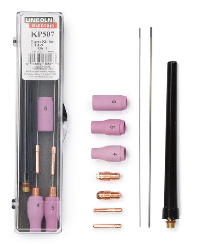 Lincoln KP507 PTA-9 TIG Torch Consumable Kit (1 each)