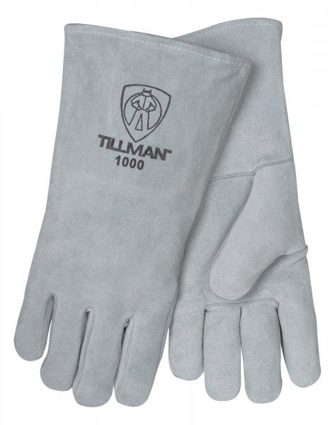 Tillman 1000LL Grey Should Split Cowhide Stick Welding Glove - LEFT HAND ONLY (1 Glove)