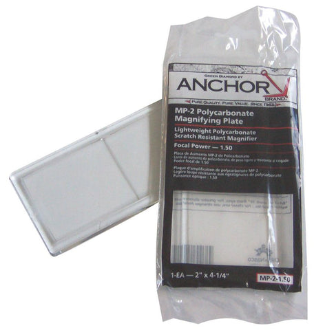 ANCHOR MP-2 Polycarbonate Magnifying Plate 1.50