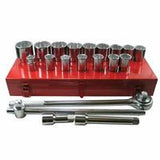 anchor-brand-07-880-21-piece-socket-sets,-3/4-in,-12-point